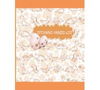 Growing Minds Log: Daily Journal for Autistic & Neurodivergent Kids - Dinosaur-Themed Tracker for Routines, Moods, Medications, Doctor Visits, and More Orange