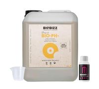 GROWMANIA Bio Down di BioBizz 5 L + Campione Boost Up Nutrients + Misuratore | Soluzione PH per grandi giardini | Garantisce una crescita ottimale e una salute delle piante