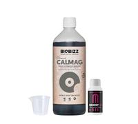 GROWMANIA Cal Mag di BioBizz 1L + Probe Boost Up di Up Nutrients + misurino | Additivo essenziale per giardini e frutteti | Assicura una crescita sana e una fioritura