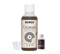 GROWMANIA Cal Mag di BioBizz 250 ml + Probe Boost Up di Up Nutrients + misurino | Additivo calcio e magnesio | Per piccole piantagioni e colture in vaso
