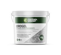 GROWMANIA.ES Control Garden Idrogel Retenedore di Acqua per Piante e Colture 5 KG | Acqua Solida per Irrigazione Interno e Esterno | Polimero Super Assorbente Retenedore di Pioggia fino a 1500 L