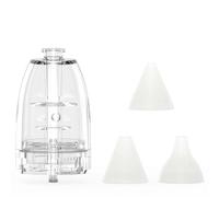 GROWNSY Camera di aspirazione più grande e 3 punte in silicone per aspiratore nasale GROWNSY e kit di ricambio per ventosa nasale