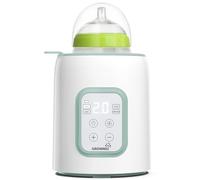 GROWNSY scaldabiberon Baby 8 in 1 scaldabiberon per tutte le bottiglie con timer, controllo preciso della temperatura e spegnimento automatico, scaldabiberon multifunzione per latte materno verde