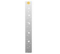 Growth Grafico - Specchio per la coltivazione a specchio | Child Height Measurement for Wall Growth Chart Mirror Toddler Height Measuring Mirror Bedroom Wall Decor Precise Puzzle Mirror Growth Chart
