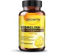 GROWTH NUTRACEUTICS® Bromelina 240 pz Compresse gastroresistenti