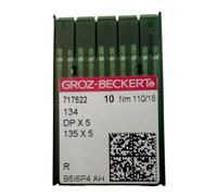 Groz Beckert Aghi Da Macchina Da Cucire Industriali DP X 5 (134) Argento