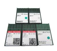 Groz-Beckert - Aghi in scatola di plastica trasparente CKPSMS, 50 pezzi, 135 x 17 DPX17, SY3355, per macchine a piedi industriali