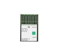 GROZ-BECKERT - Confezione da 10 aghi da cucito per pelle 134-35 LR con pistone rotondo e punta di taglio per macchine da cucire industriali (Nm. 90/14)