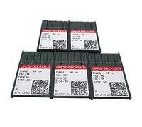 Groz-Beckert DPX35 134-35(R) - Aghi per piedi da passeggio in scatola di plastica trasparente CKPSMS, compatibili con PFAFF Brand 145 335 545 1245 (misura ago: 24/180)