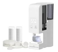 Grpquatsch Dispenser Automatico di scaldasalviette, Dispenser scaldasalviette con 100 Asciugamani compressi, vaporizzatore facciale Portatile, Auto-Dry & Sicuro, per Salone Machine-40Pcs