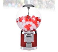 Grpquatsch Distributore Automatico di Candy, Distributore Automatico di Palline di Gomma da Masticare Big Bubble for Palline da 1,26 Pollici, Macchina for La Conservazione delle Capsule MacaronGreen