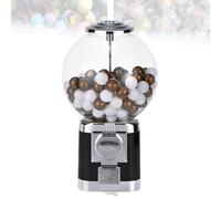 Grpquatsch Distributore Automatico di Candy, Distributore Automatico di Palline di Gomma da Masticare Big Bubble for Palline da 1,26 Pollici, Macchina for La Conservazione delle Capsule Red