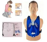 Grpquatsch Giubbotto di Addestramento Heimlich, Strumento di Pratica di Manovra per Rcp E Primo Soccorso, Essenziale per Infermieri, EMT, Studenti E Addestramento di Risposta alle Emergenze BlueChild