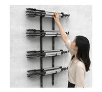 GRRICEPL Contenitori Da Parete per Studio Scaffale/Supporto per Tessuti E Cartoncini Armadio per Treppiedi, Stativi Luce E Attrezzatura Fotografica(66 cm)