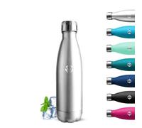 Grsta Borraccia Termica, 500 ml Borraccia Bambini, Senza BPA, Borraccia Acciaio Inox, Senza Perdite, Borracce Termiche, Acciaio Inossidabile 18/8, Borracce per Scuole, Campeggio, Uffici, Viaggio