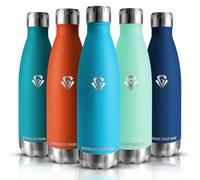 Grsta Borraccia Termica 750ML - Borraccia Palestra, Borraccia Acciaio Inox, Senza BPA, Bottiglia Termica 0.75l Senza Perdite, per Scuola, Bambini, Ufficio