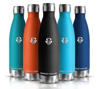 Grsta Borraccia Termica 750ML in Acciaio Inox - Bottiglia Termica 0.75L Senza BPA e Perdite per Palestra, Scuola, Sport, Ufficio