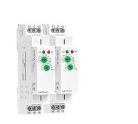 GRT6-AB Relè temporizzato con ritardo di accensione e spegnimento Tipo elettronico 10A AC230V o AC/DC24V-240V Relè temporizzato 24V 220V(AC230V,GRT6-A2 (2SPDT))