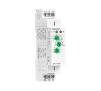 GRT6-M1 AC230V Rele Multifunzione 10A,IGEYAPA 1 SPDT Interruttore Smart Temporizzato con 10 Funzioni, per Automazione Industriale e Domestica