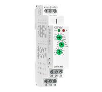GRT6-M2 AC/DC 24V-240V Rele Multifunzione con Ampio Intervallo di Ritardo, 2 SPDT Interruttore Smart Temporizzato 10A, 10 Funzioni Ideale per Applicazioni in Automazione