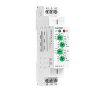 GRT6-S1 AC230V Cycle Relay Relè Temporizzato 10A Asimmetrico ON/OFF 1 SPDT Con Ritardo Regolabile 0.1s-100D Per L'installazione su Guida DIN per L'automazione Industriale E Domestica