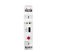 GRT8-LS/LM Interruttore timer for illuminazione interruttore scale 230VAC 16A utilizzato for il controllo dell'illuminazione del corridoio 0,5-20 minuti di ritardo 1 pz(GRT8-LM AC230V)