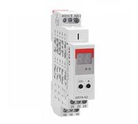 GRT8-X 16A - Relè temporizzato multifunzione con display digitale con 20 funzioni tra cui scegliere, 1 pezzo(GRT8-X2 AC230V)