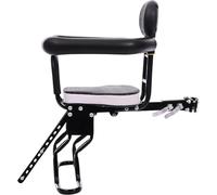 Grtheenumb Bike Seat for Kids Front Mounted Toddler Bike Seat Easy to Install with Back Rest, Foot Pedal, Quick Realease Attachment for Children 2-5 Years, Style2Bike Kids