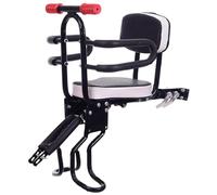 Grtheenumb Bike Seat for Kids Front Mounted Toddler Bike Seat Easy to Install with Back Rest, Foot Pedal, Quick Realease Attachment for Children 2-5 Years, Style1Bike Kids