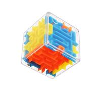 Grtheenumb Cubo Puzzle|3D Cubo Puzzle Labirinto Giocattolo Gioco a Mano Custodia Scatola Palline rotanti Giocattoli Bambini Equilibrio Sfida Fidget Giocattoli per Bambini