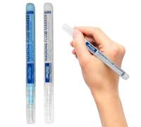 Grtheenumb Fluido di mascheramento per pittura ad acquerello, 2 pcs per mascherare la penna, fluido mascherabile bianco/blu, fluido di mascheramento di 0,7 mm per pittura ad acquere