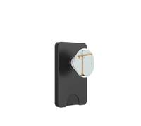 Gru a torre gialla per gli amanti del contenitore e della costruzione PopSockets PopWallet per MagSafe