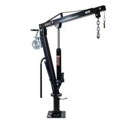 Gru di sollevamento da pick up con argano 500 kg Girevole a 360° Carico/scarico