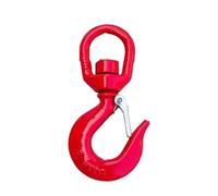 Gru e ascensori Gru girevole universale dotata di cuscinetti per sollevamento pesante con gancio rotante capacità carico dell'anello 1-15 tonnellate Paranco a catena(3Ton)