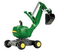 gru escavatrice a pedali e scavatrice per bambini Rolly Toys John Deere - verde