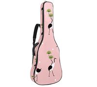 Gru giapponesi Soft Bass Guitar Case Bag con gancio posteriore Loop Electirc Chitarra Zaino Foglie Ananas Coralcm Spessore Imbottitura di sicurezza