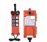Gru Telecomandata F21-E1 6 pulsanti 315 Interruttori di comando a distanza for gru radiofonica industriale senza fili Paranco a ponte sopraelevato Controllo ascensore della(1T1R,22O)