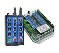 Gru Telecomandata Interruttore di controllo remoto wireless a 8 canali 12/24/36/220 Cont motore(AC110-275-A)