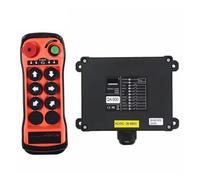 Gru Telecomandata Interruttori di controllo remoto for gru radiofonica industriale senza fili a 6 tasti a velocità singola Pista sollevamento Controller for(1T 1R,AC DC10-30)