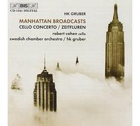 Gruber, H.K. - Con Vc/Zeitfluren/Manhattan Broadcasts/&