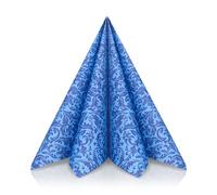 GRUBly tovaglioli di carta in BLU - Tovaglioli carta resistenti come tovaglioli stoffa da tavola - Perfetti per ogni cerimonia - Tovaglioli colorati 40 x 40 - Qualità Airlaid - Pacco da 50