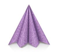 GRUBly tovaglioli di carta in PORPORA - Tovaglioli carta resistenti come tovaglioli stoffa da tavola - Perfetti per ogni cerimonia - Tovaglioli colorati 40 x 40 - Qualità Airlaid - Pacco da 50