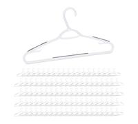 Grucce appendiabiti Stampelle antiscivolo Appendini per abiti 100 pz. 3 kg