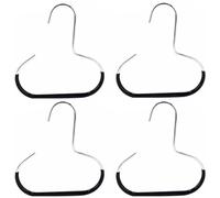 Grucce in acciaio resistenti per armadio - Confezione da 4 organizer multifunzionali per cappelli e sciarpe