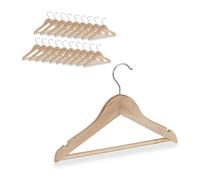 Grucce per bambini in legno Antiscivolo 100 pz. Grucce in legno per bambini