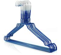Grucce Rainbow Appendiabiti 40 cm Metallo Colorate Salvaspazio Casa Lavanderia Negozi Abbigliamento in Ferro (Blu, 20)