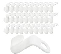 Grucce salvaspazio 33 pezzi grucce appendiabiti magiche armadio organizzatore fermacravatta bianco gancio di collegamento