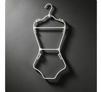 Gruccia a Forma di Corpo Materiale PP Resistente Gruccia Forma Corpo Multiuso