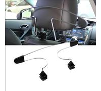 Gruccia Appendiabiti per Auto per Jeep Avenger 2023 2024 2025, Gancio Posteriore per Sedile Auto Posteriore Auto Organizer Borse Nero