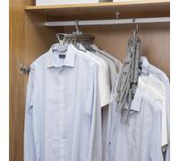 GRUCCIA MULTIPLA 8 IN 1 SALVASPAZIO E REGOLABILE PER ARMADI ORDINATI